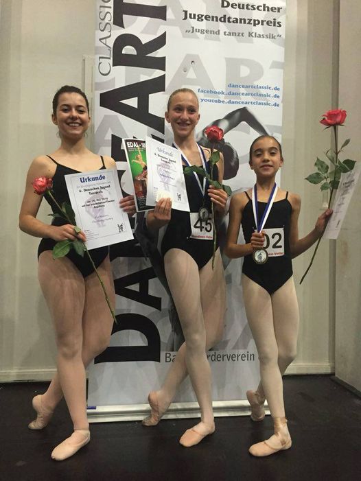 Oro alla competizione Deutscher Jugendtanzpreis Augsburg