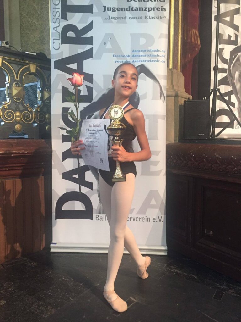 Oro alla competizione Deutscher Jugendtanzpreis Augsburg