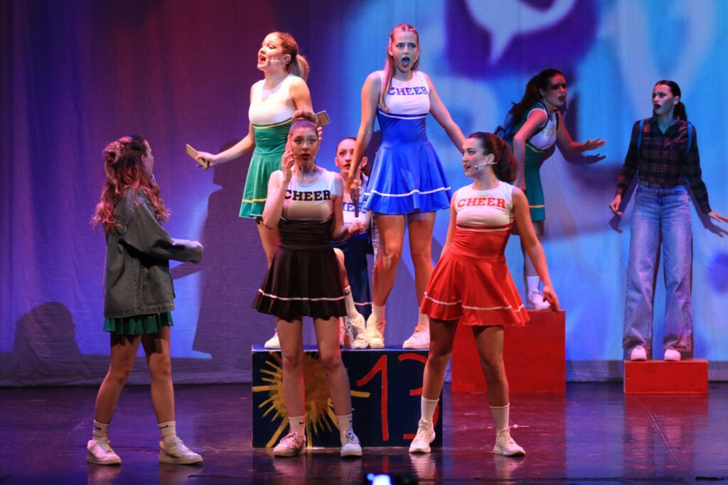 spettacolari momenti di danza, canto e acrobazia
