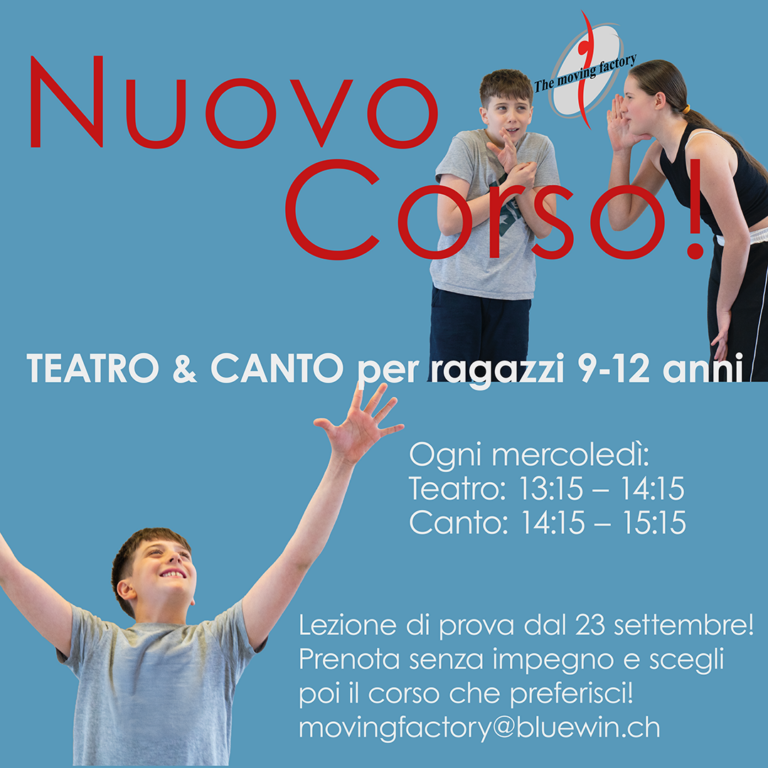 Baby Teatro Canto nuovo corso