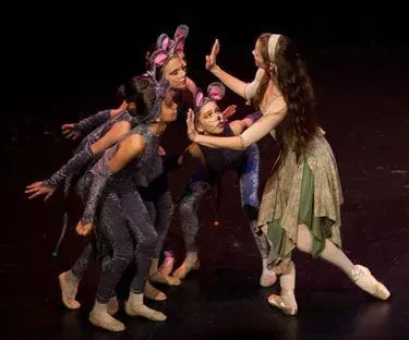 Momenti in scena delle nostre danzatrici in erba